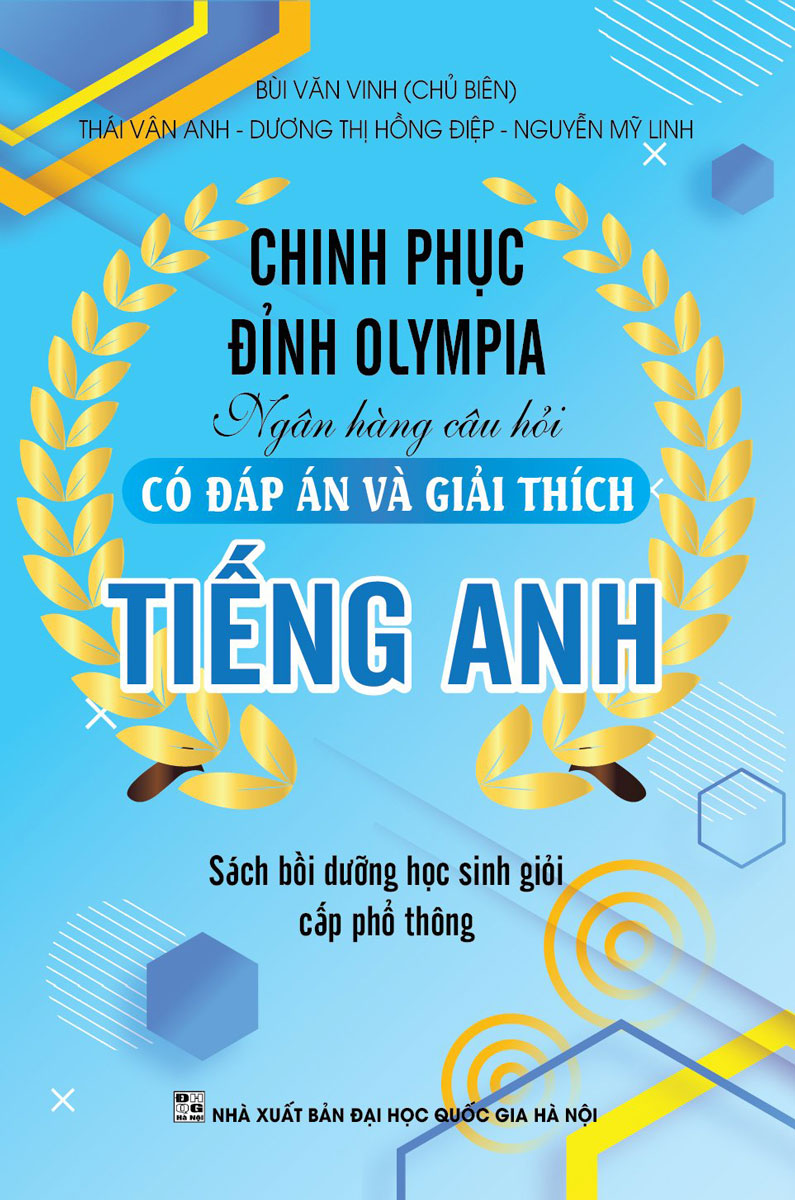 Combo Sách Chinh Phục Đỉnh Olympia Ngân Hàng Câu Hỏi Có Đáp Án Và Giải Thích (Bộ 4 Cuốn) - KV