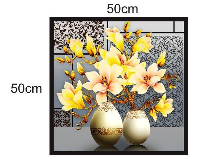 Bộ 3 tranh decal dán tường cực đẹp _50cm x 50cm mỗi tấm_DECAL VIP