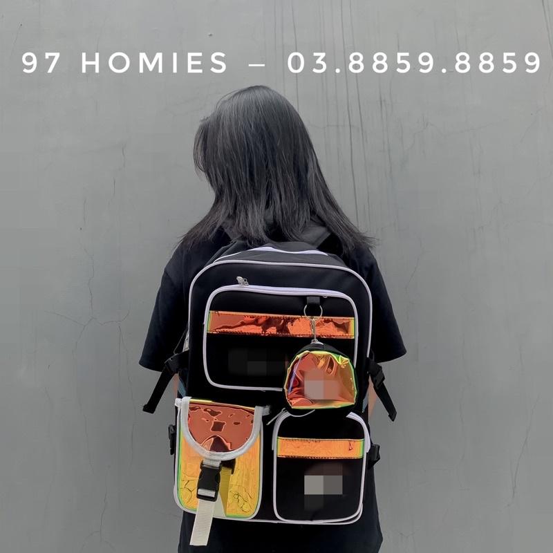 Balo TIBI HOLOGRAM, đi học nam nữ, chống nước, siêu đẹp !