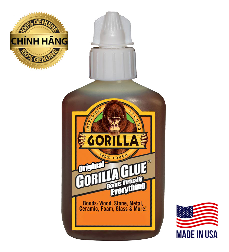 Keo Dán Đa Năng Tiện Dụng Gorilla Thương Hiệu Mỹ, Dán Giầy Da, Giầy Thể Thao Gorilla, Keo Dán Original Gorilla Glue 59ml