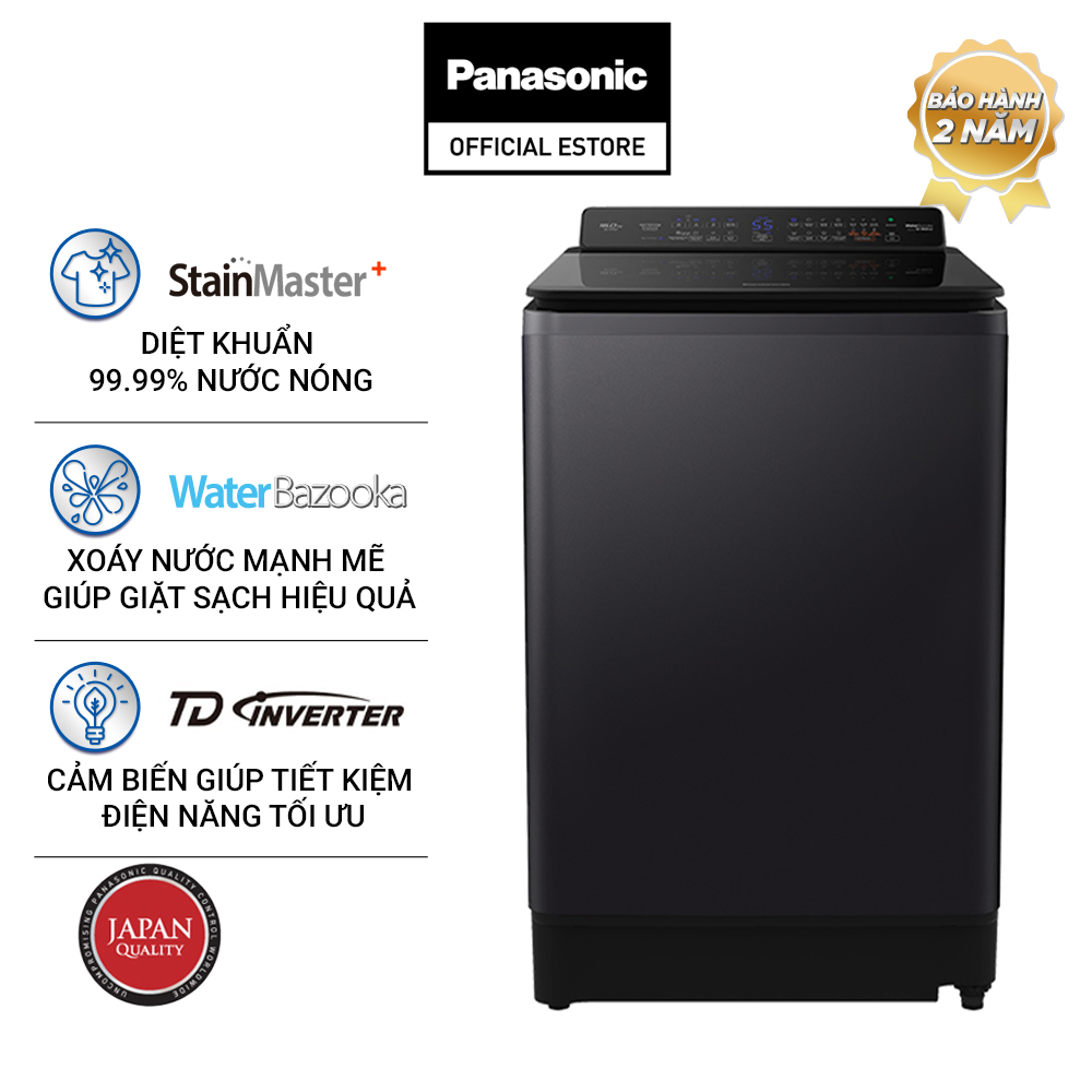 [CHỈ GIAO TẠI HCM] - Máy giặt Panasonic 16kg NA-FD16V1BRV - Hàng Chính Hãng