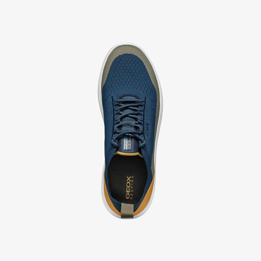 Giày Sneakers Nam GEOX U Spherica F - Knit.Text.Recyc
