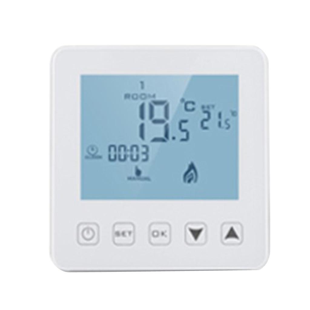 Programmable Smart Wifi Wireless Digital Thermostat LCD Touch App Control