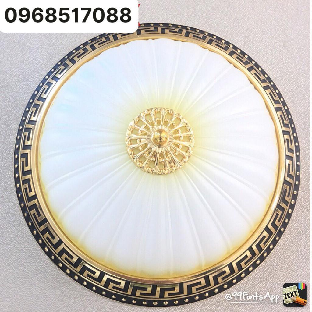 ĐÈN ỐP TRẦN KIỂU CỔ ĐIỂN - PHI 400MM 3 CHẾ ĐỘ ÁNH SÁNG