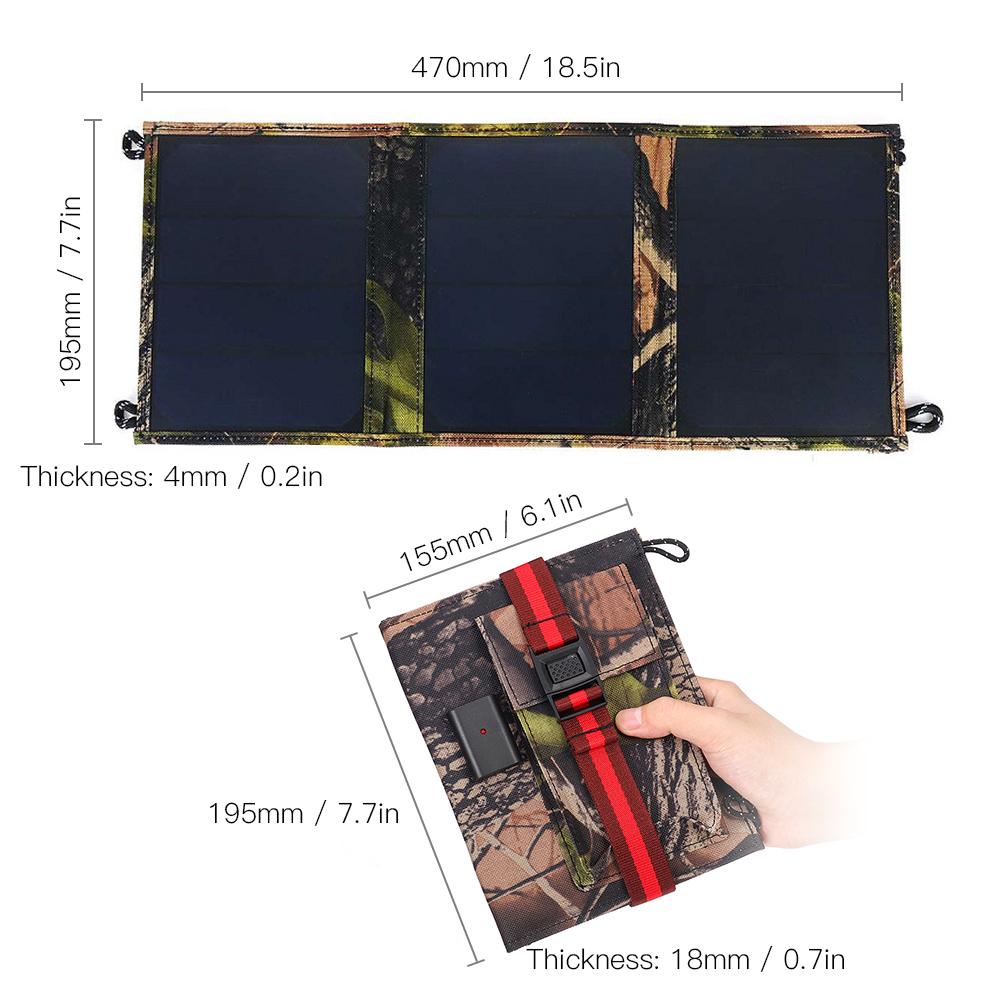 Bộ sạc năng lượng mặt trời, không thấm nước