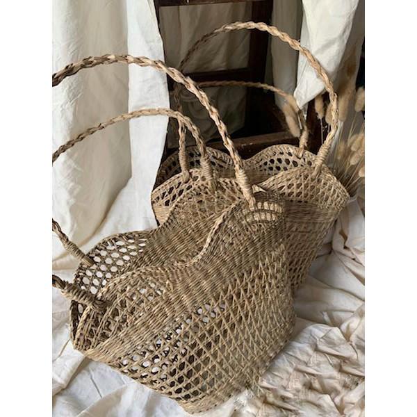 Túi cói đan đi biển thời trang thích hợp du lịch dạo phố chụp ảnh