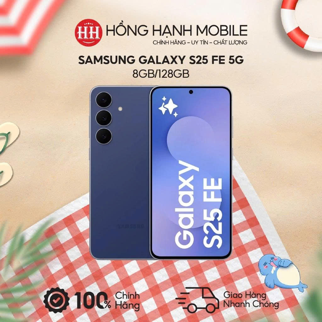 Điện Thoại Samsung Galaxy S25 FE 5G 8GB/128GB - Hàng Chính Hãng