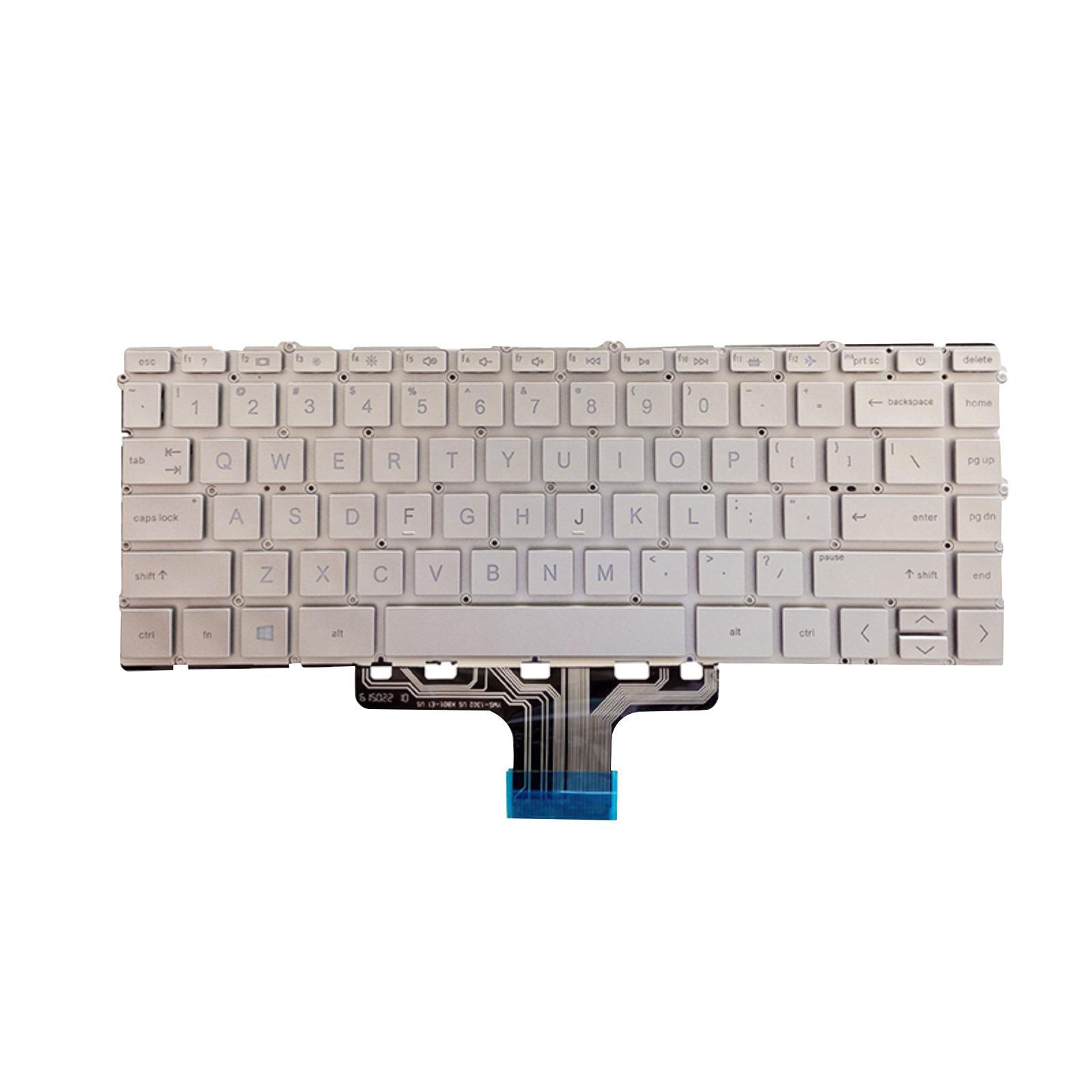 US Layout Laptop Keyboard with Backlit Replacement for Pavilion x360 14-