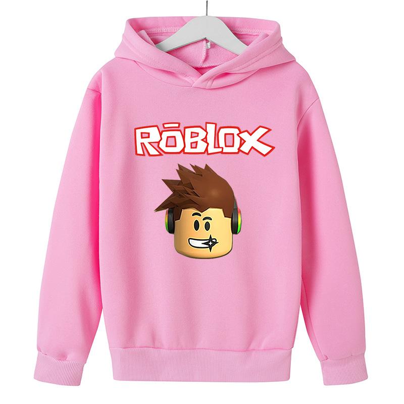 Hoạt Hình Áo Hoodie Robloxing Bé Gái Tay Dài Chạy Bộ Bé Trai Game Áo Áo Trẻ Em Quần Áo Trẻ Em Giày Thoáng Mát Phối 4 14 Năm