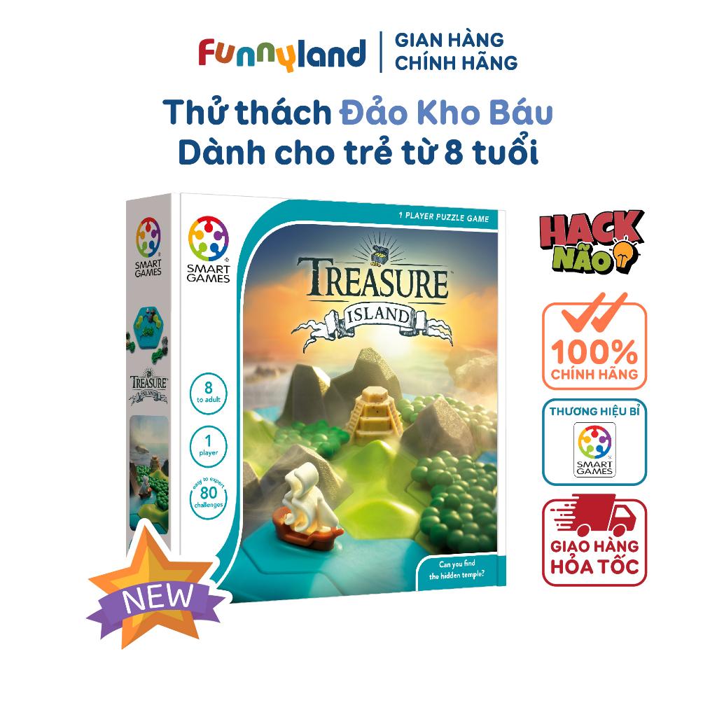 Đồ chơi trí tuệ Smartgames Thử Thách Treasure Island cho bé từ 8 tuổi