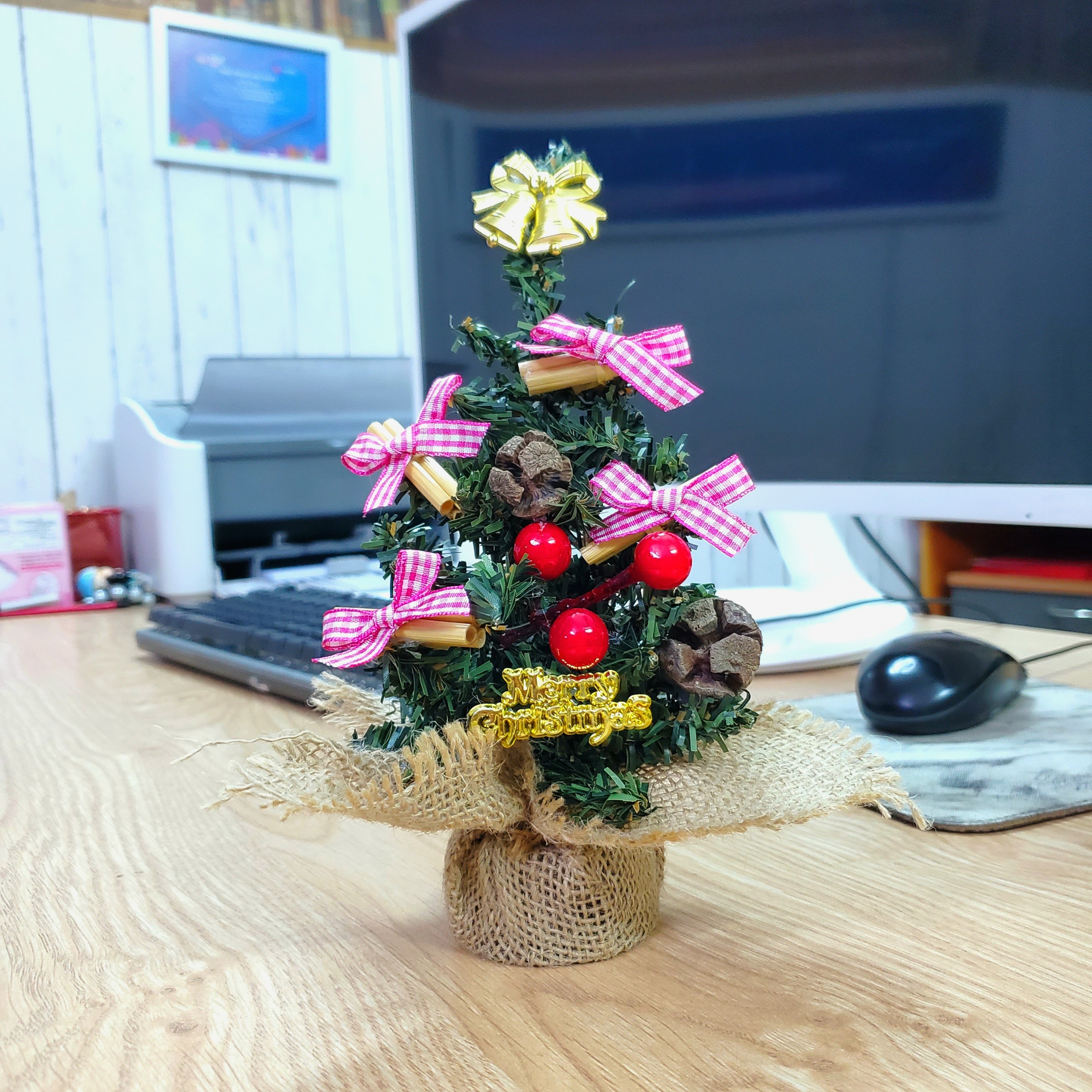 Cây Thông Nhí TNM10 Cây 20cm Trang Trí Giáng Sinh Cây Thông Noel