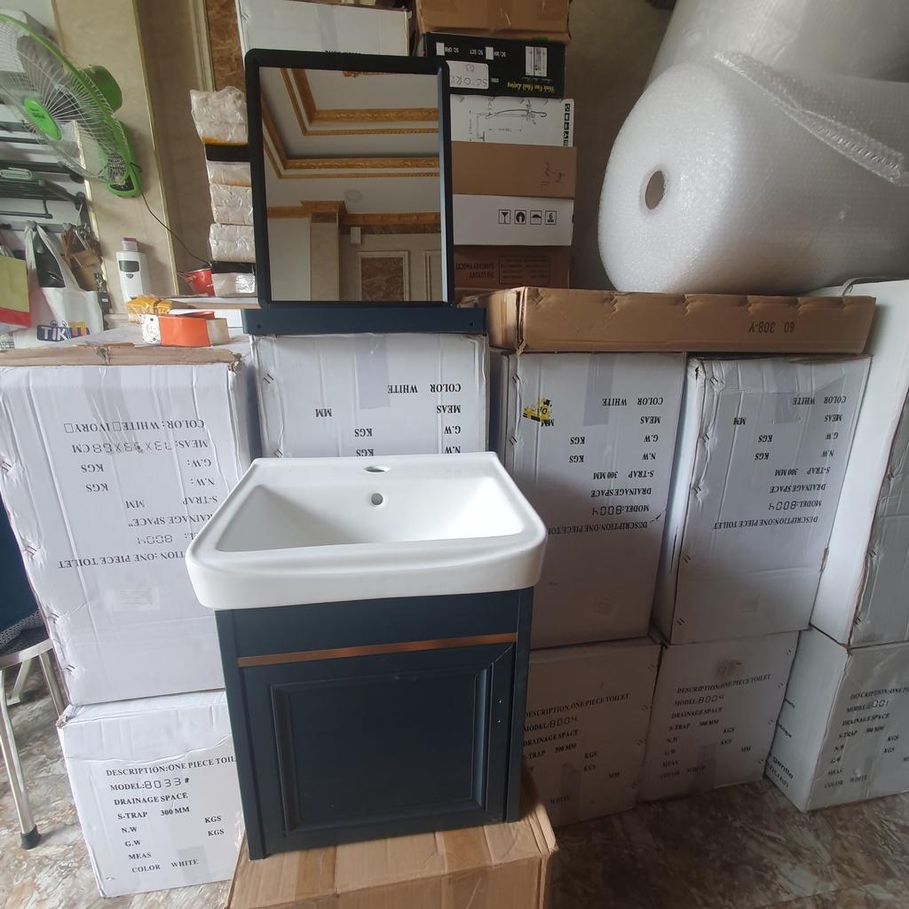 Combo Tủ Lavabo Chất Liệu Nhôm Cao Cấp Thiết Kế Nhỏ Gọn