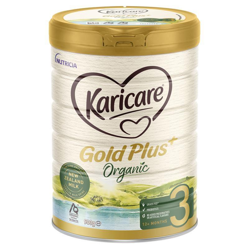 Karicare Gold+ Organic Infant Formula 900g Số 3 Sữa Công Thức Hữu Cơ của New Zealand Dành Cho Bé Trên 1 Tuổi