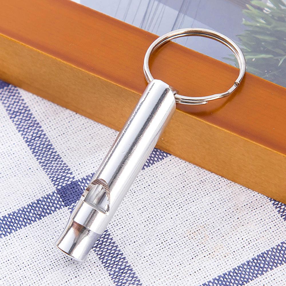 1-2 Chiếc Còi Ngoài Trời Kim Loại Đa Năng Mặt Dây Chuyền Móc Khóa Móc Khóa Cứu Sinh Đi Cắm Trại Khẩn Cấp Mini Đội Dụng Cụ Color: 2pcs red