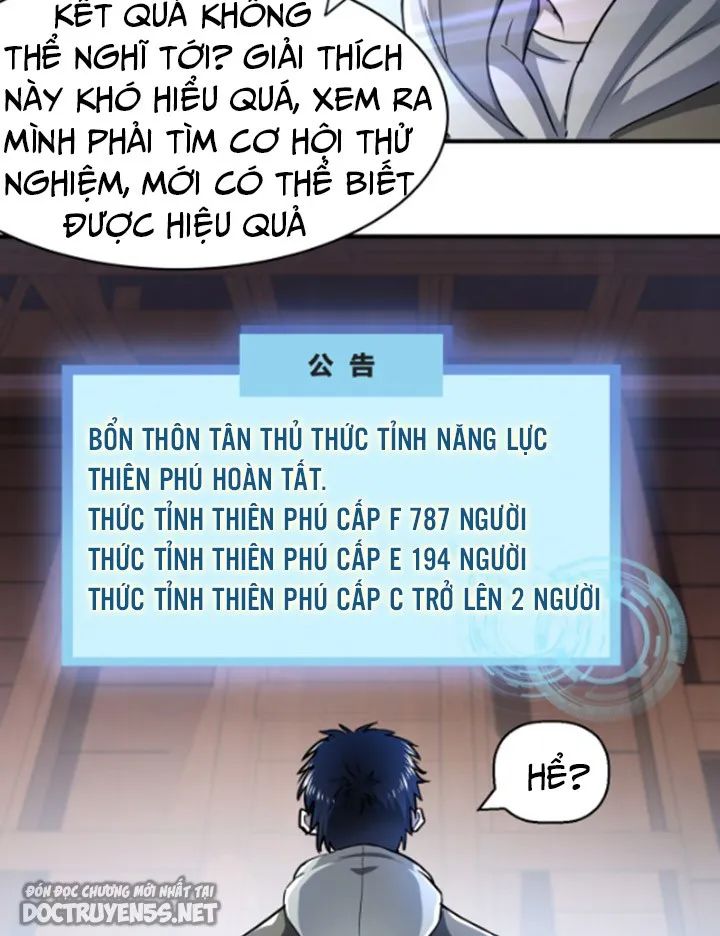 bắt đầu với thiên phú cấp sss chapter 2 50