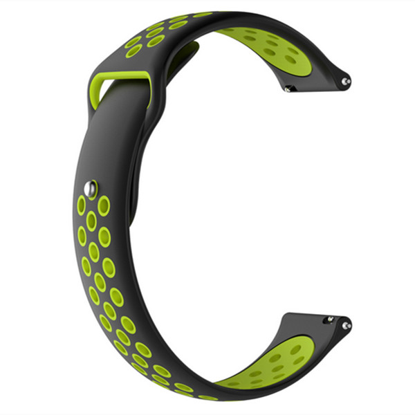 Dây Đeo Đồng  Hồ Silicone Hai Màu Thay Thế CHo Huami Amazfit