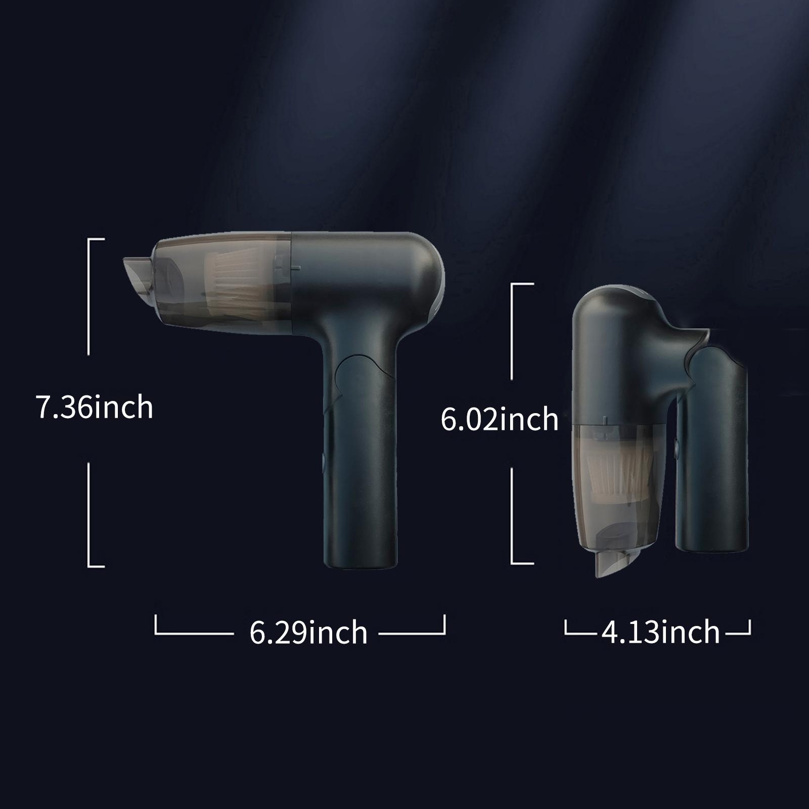 6000Pa Handheld Vacuum Cleaner Portable Mini Vacuum Cleaner 120W Strong Suction Vacuum Cleaner for Pet Hair Dust Gravel
