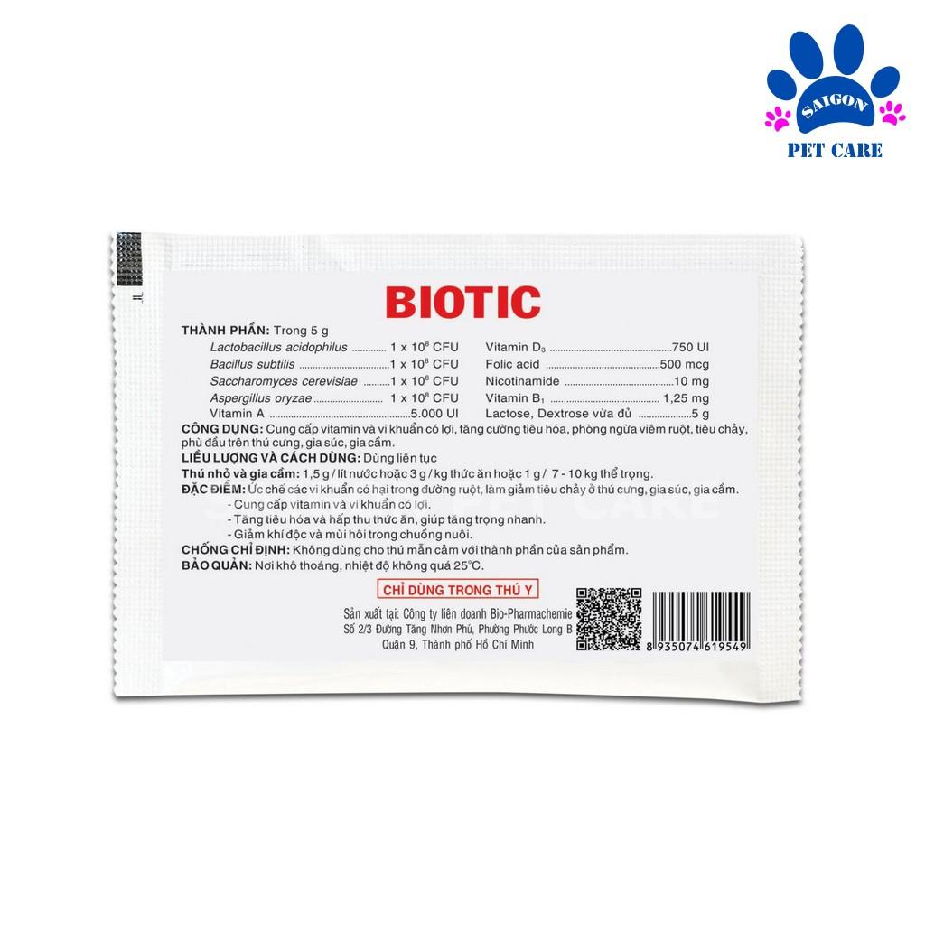 Men hỗ trợ tiêu hóa Biotic 5G cho chó mèo