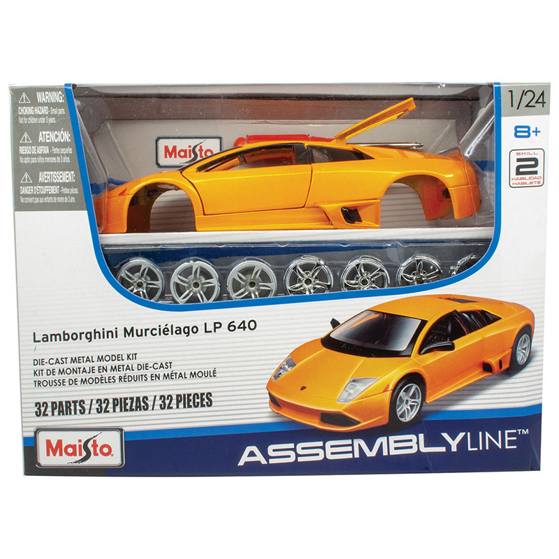 Đồ Chơi MAISTO Mô Hình Xe Lắp Ráp 1:24 Lamborghini Murcielago Lp 640 39292/MT39900