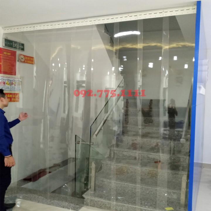 Rèm nhựa PVC ngăn lạnh điều hòa
