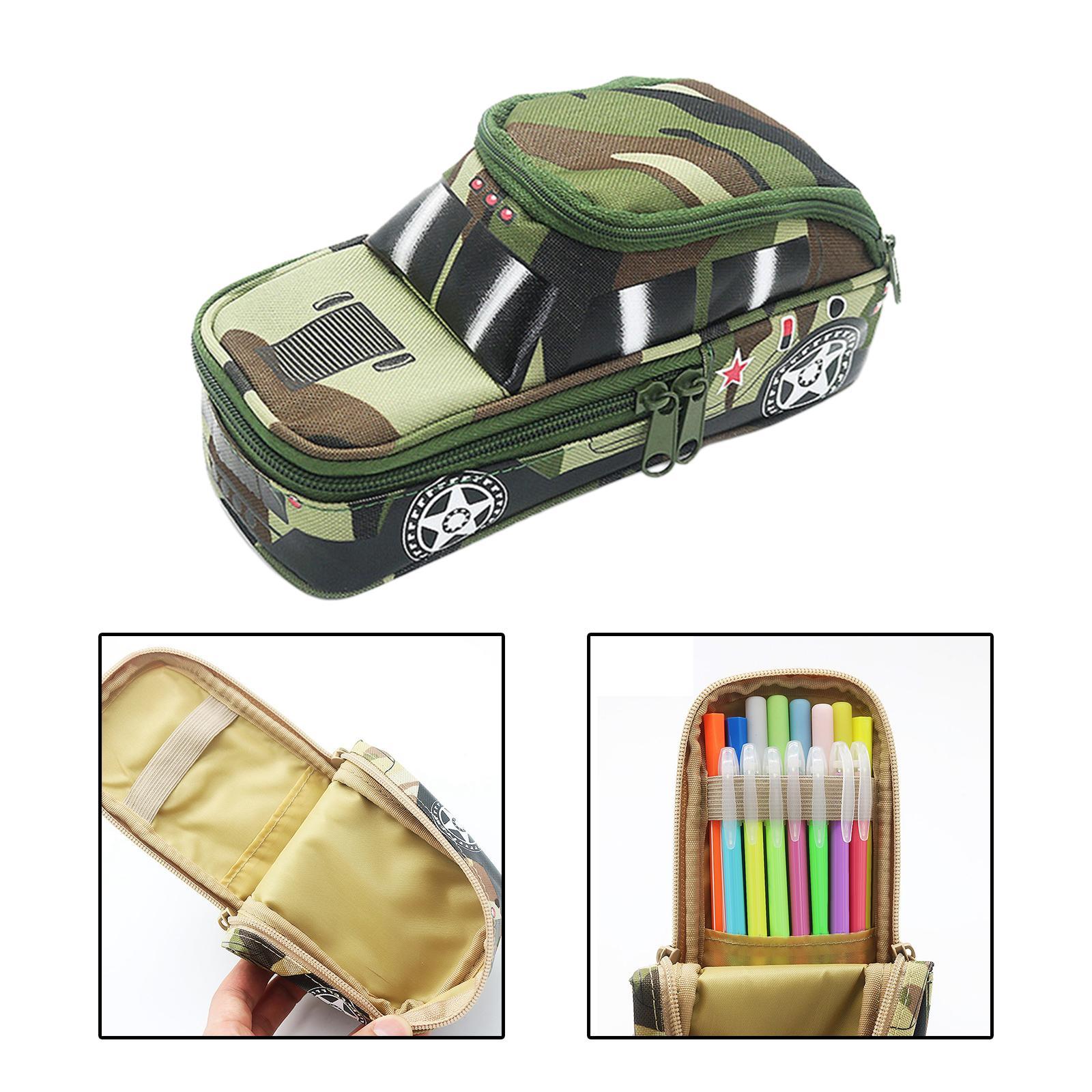 Pen Bag Cute Stationery Organizer Pencil Holder for Teen Boys and Girls Kids