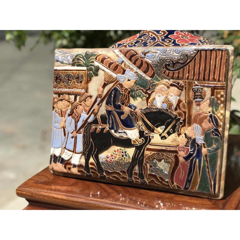 Trang Vẽ Thủ Công Gốm Sứ Nam Bộ Trang Trí Decor