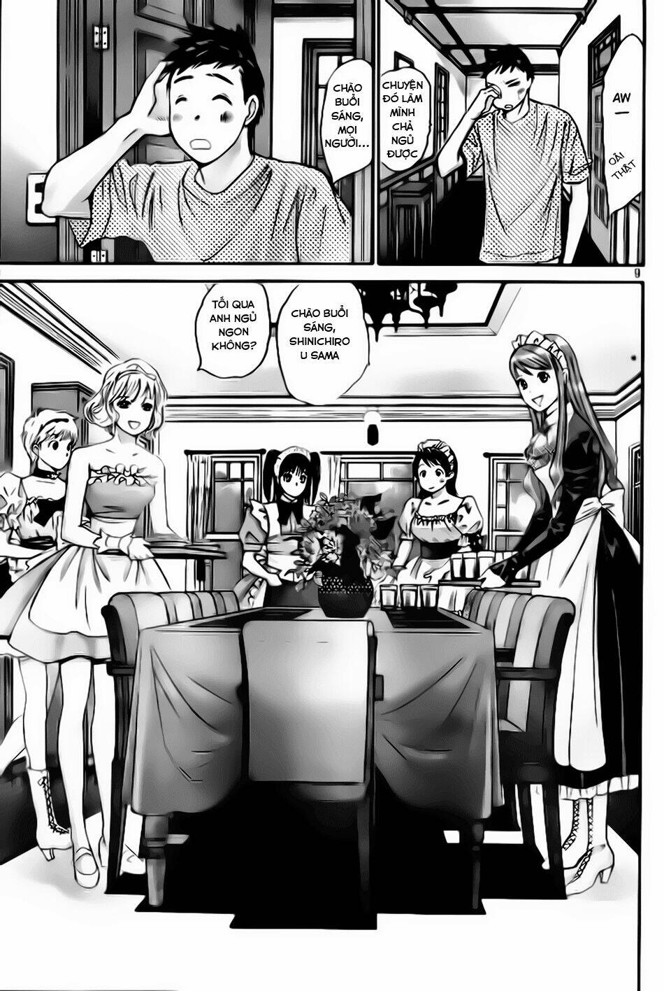 hachi ichi - 8 nàng 1 chàng chapter 4 12