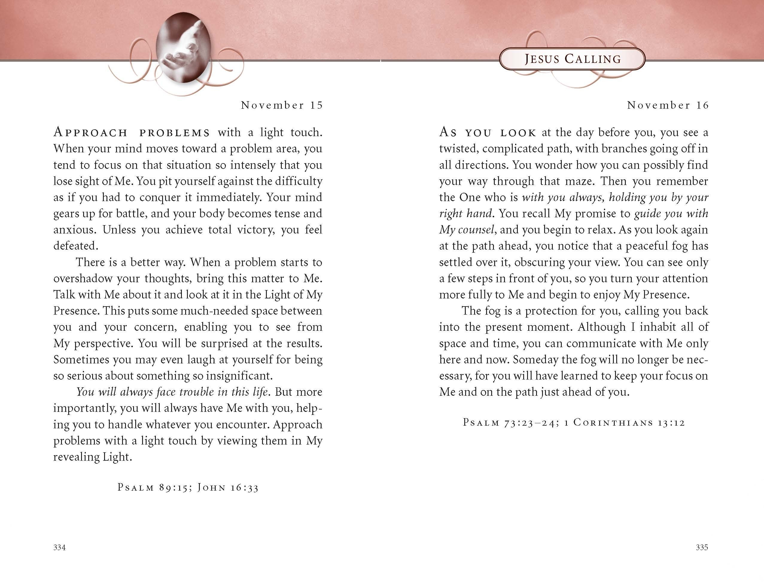 Jesus Calling: Enjoying Peace in His Presence