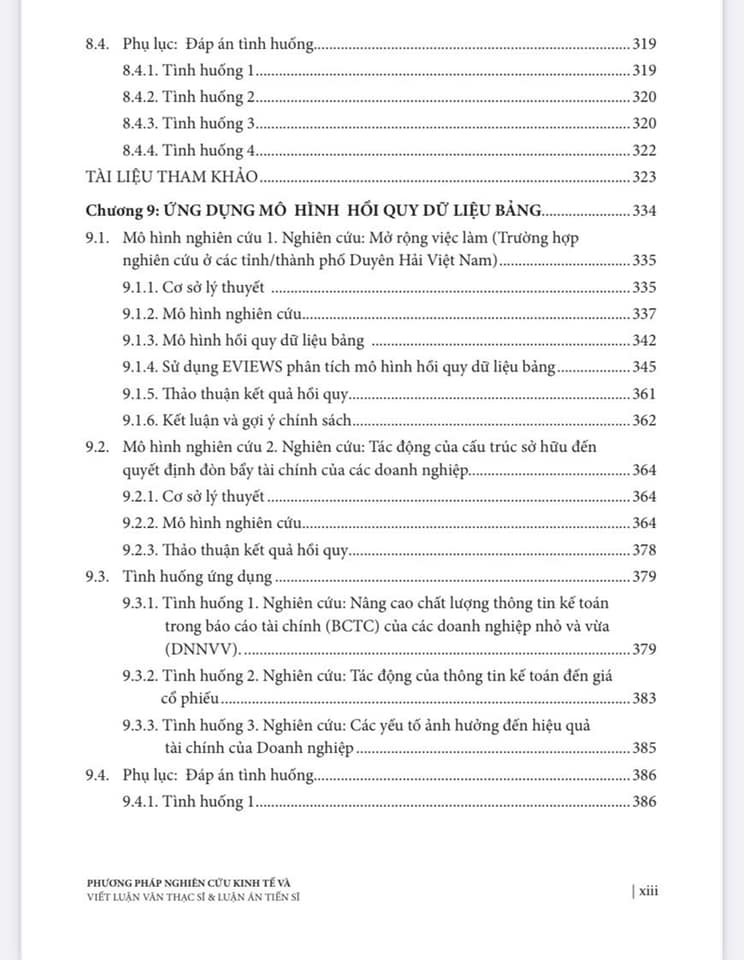 Phương pháp nghiên cứu kinh tế và viết luận văn thạc sĩ & luận án tiến sĩ