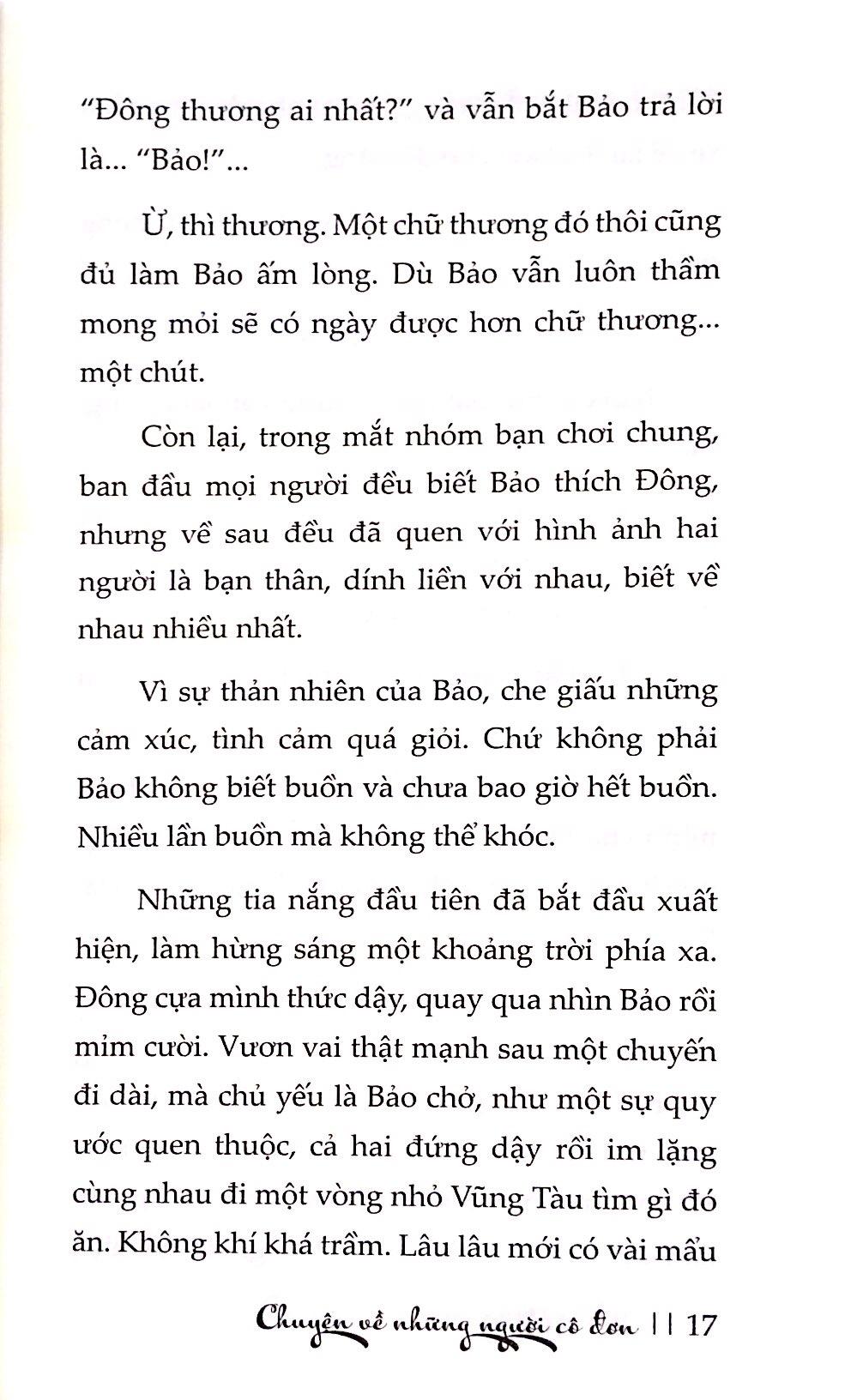 Chuyện Về Những Người Cô Đơn
