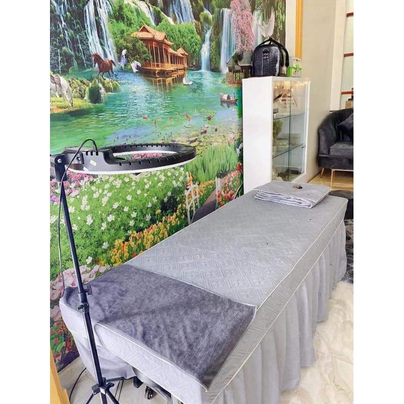 Ga trải giường spa +vỏ gối+ruột gối+chăn