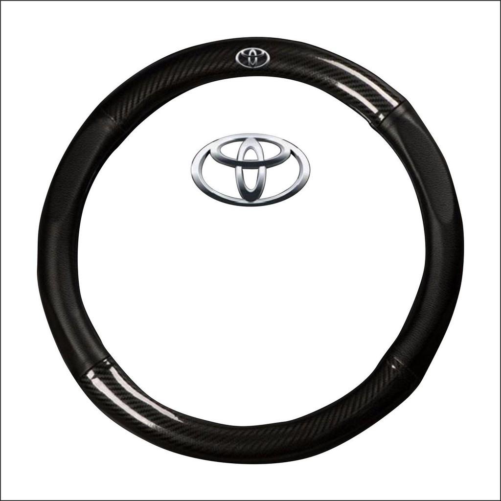 Bọc vô lăng logo FORD carbon 4S cao cấp bảo hành 12 tháng (Đen)