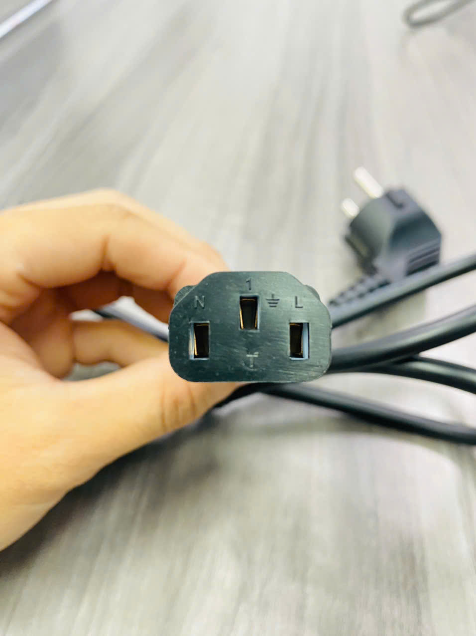 Hàng chính hãng - Dây Nguồn 2 Chấu 1.6m Phích Cắm Tải Cao 16A 250V Dùng Cho Máy Tính, Nồi Cơm Điện Thiết Bị Điện Bảo Hành 12 Tháng