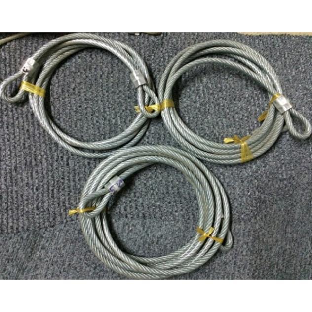 Dây cáp khoá xe chống cắt dài 3m, 4m, 5m có bọc nhựa