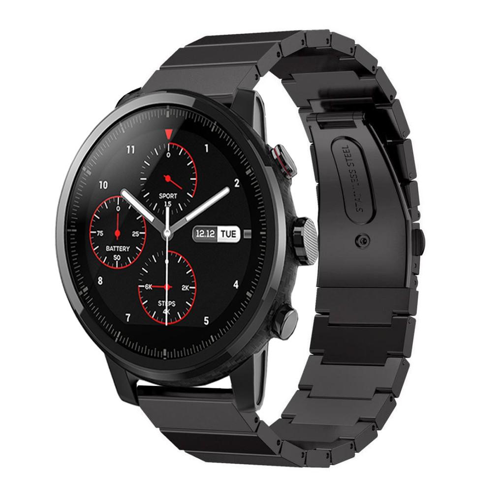 Dây đeo bằng thép không gỉ dành cho đồng hồ thông minh Huami Amazfit Stratos Sports Watch 2