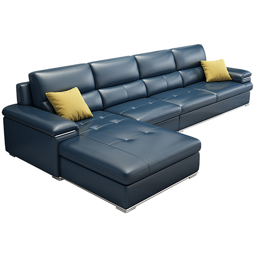 Sofa Góc Phòng Khách Cao Cấp Bọc Da Bóng Mịn DP-SCC29