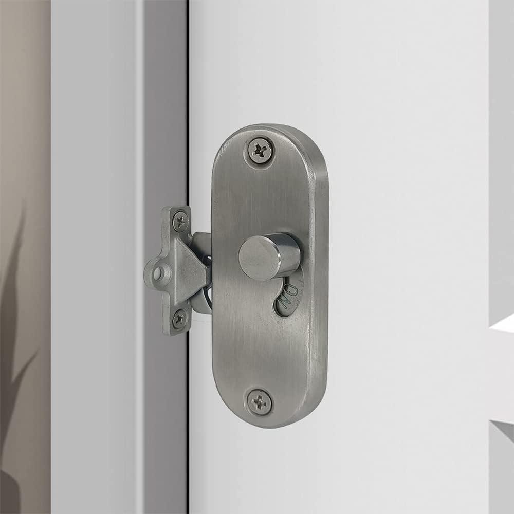 Khóa Cửa Trượt Di Động 90 Độ Cửa Khóa Góc Phải Màn Hình Riêng Tư Khóa Cửa Chuồng và Khóa Cam Khóa Chốt