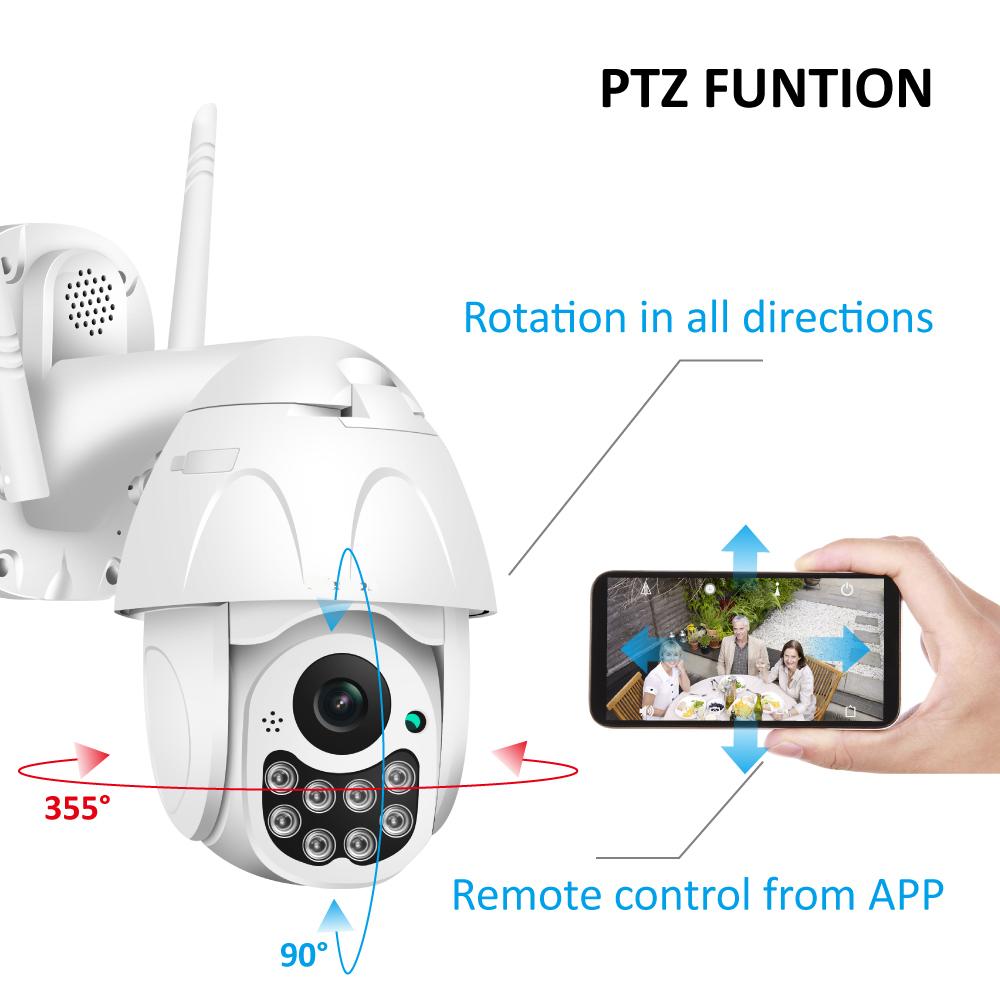 Camera Ip Wifi Ngoài Trời Pinwei GW-D089 – Hàng nhập khẩu