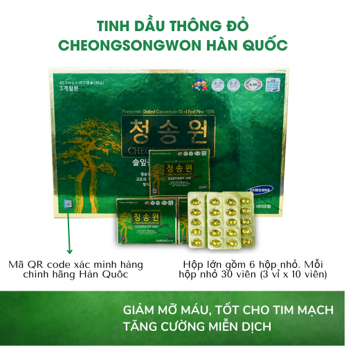 Tinh Dầu Thông Cheongsongwon