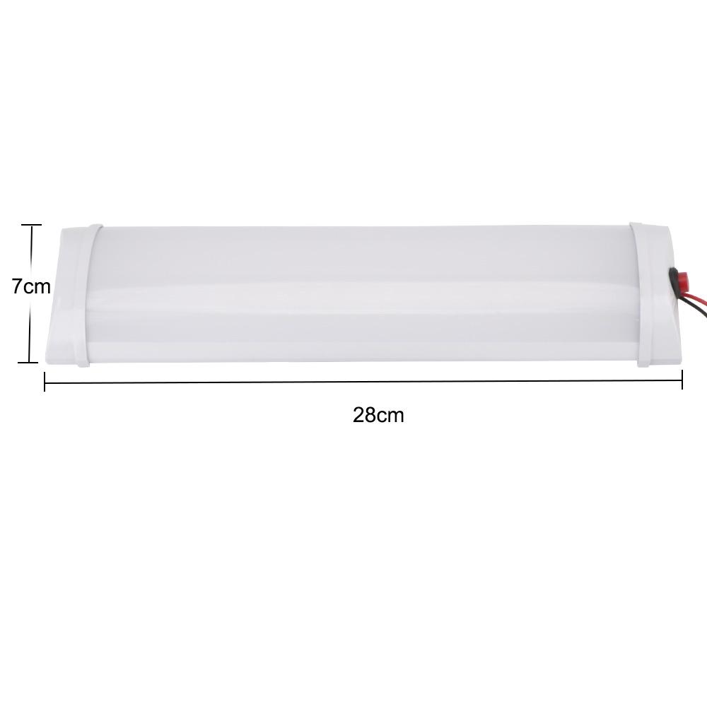 Thanh đèn LED gắn trần xe hơi 12V 10W 72LED