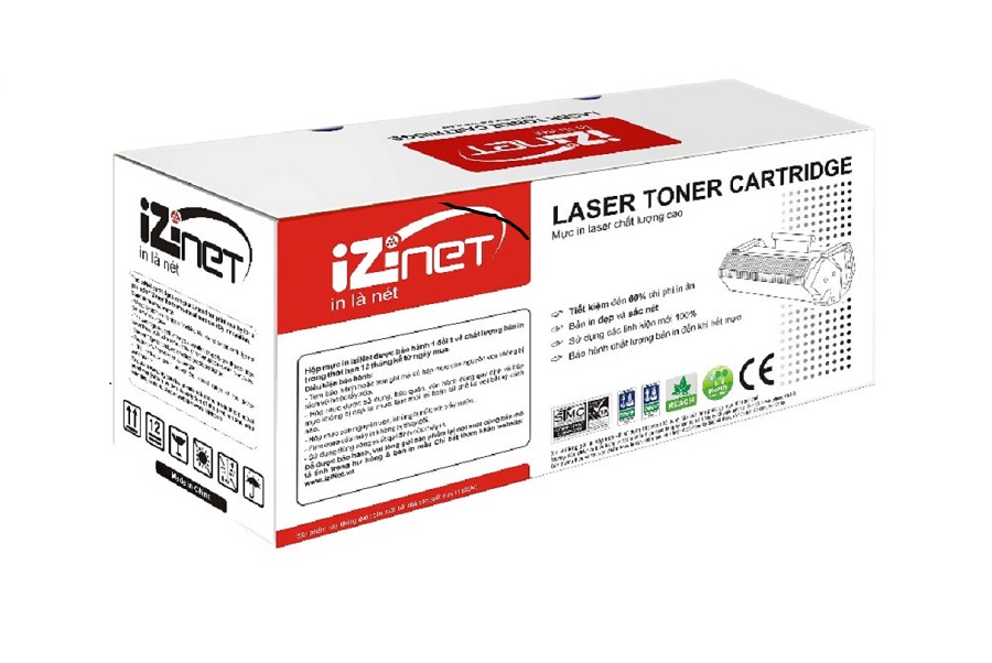 Hộp mực Izinet 12A/303/FX9 Universal - Hàng Chính Hãng