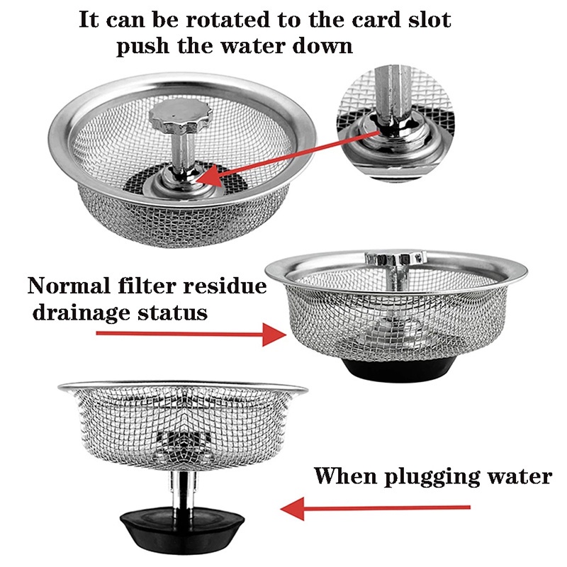 Nắp giỏ lọc rác nắp đậy bồn rửa chén giá tốt thoát nước nhanh, rọ lọc rác bồn rửa bát