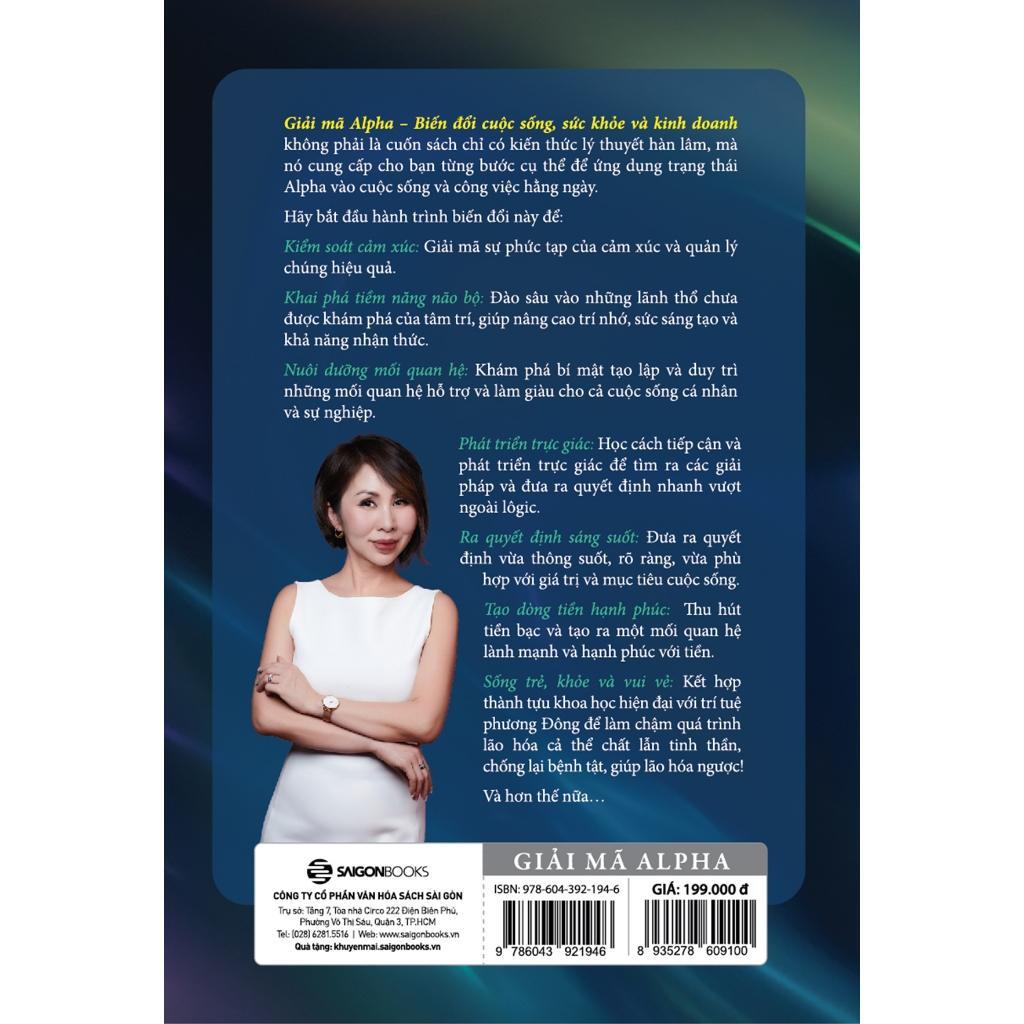 Sách - Giải Mã Alpha - Tác giả Lan Bercu - Saigon Books