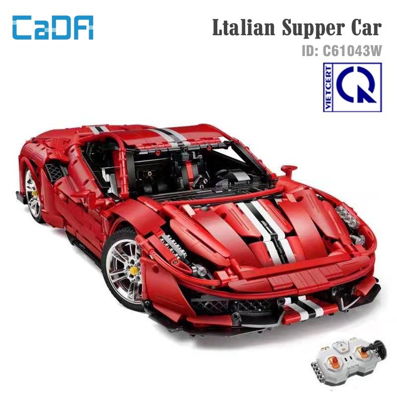 Đồ Chơi Lắp Ráp Mô Hình Xe Italian Supper Car – CADA C61043W