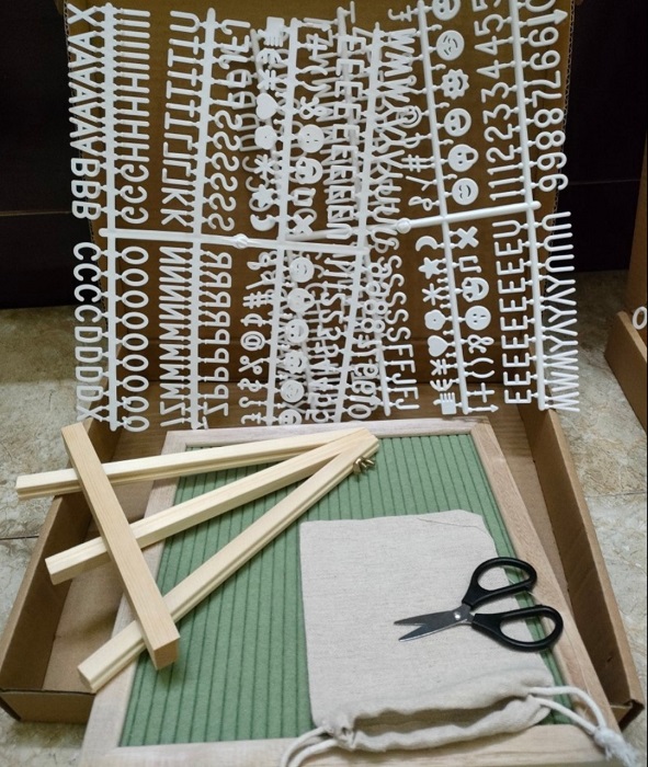 Bảng gỗ tên bé