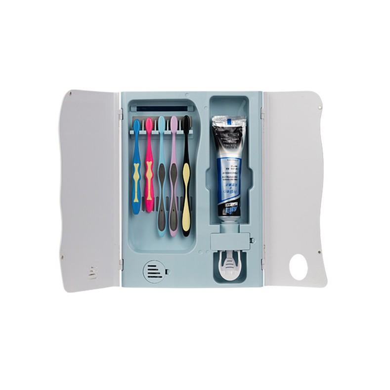 Tủ tiệt trùng bàn chải lấy kem đánh răng treo tường cao cấp