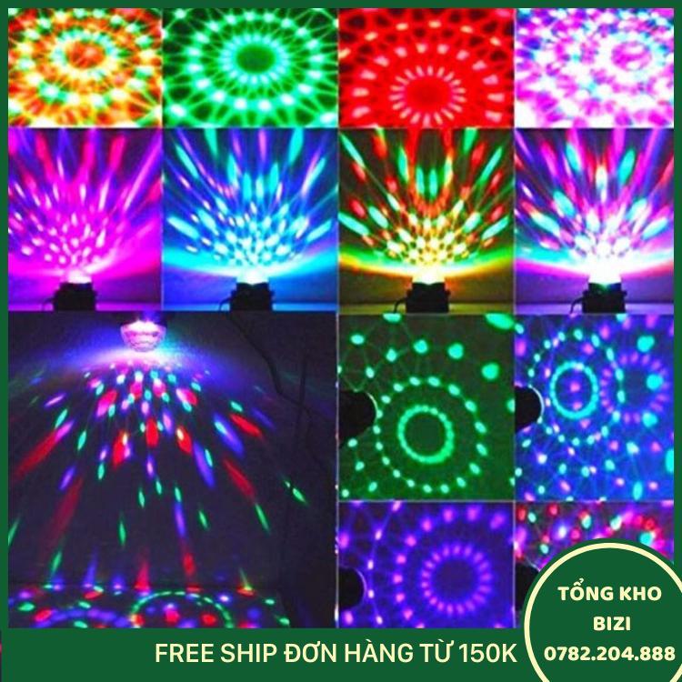 Đèn Led Xoay Cảm Ứng Theo Nhạc . Đèn Led Vũ Trường Cảm Ứng Nhạc Dùng Trang Trí Trong Quán Karaoke, Bar, Sân Khấu, Các Buổi Tiệc... - Free Ship Toàn Quốc