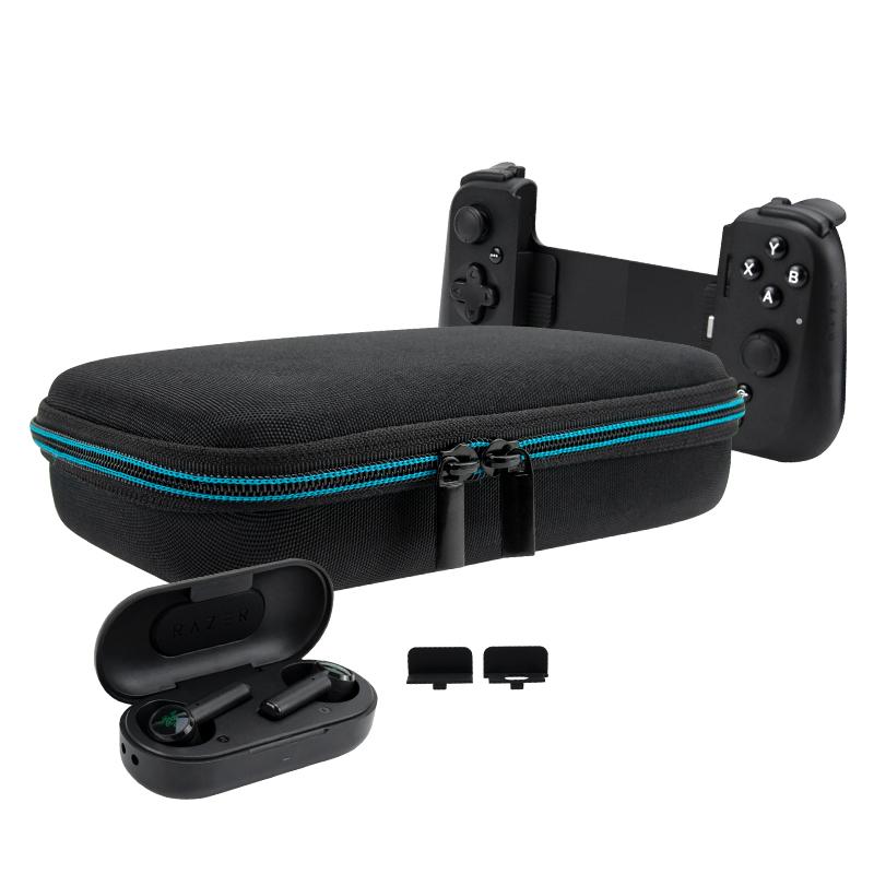 Hộp đựng khó khăn cho Razer Kishi v2 Bộ điều khiển trò chơi di động Case Du lịch cho bộ điều khiển chơi game di động màu đen CASE: Loại 2