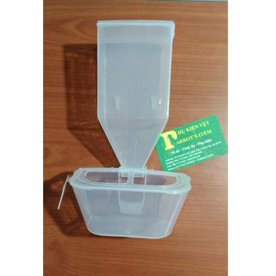 KHAY THỨC ĂN TỰ ĐỘNG CHO CHIM, VẸT
