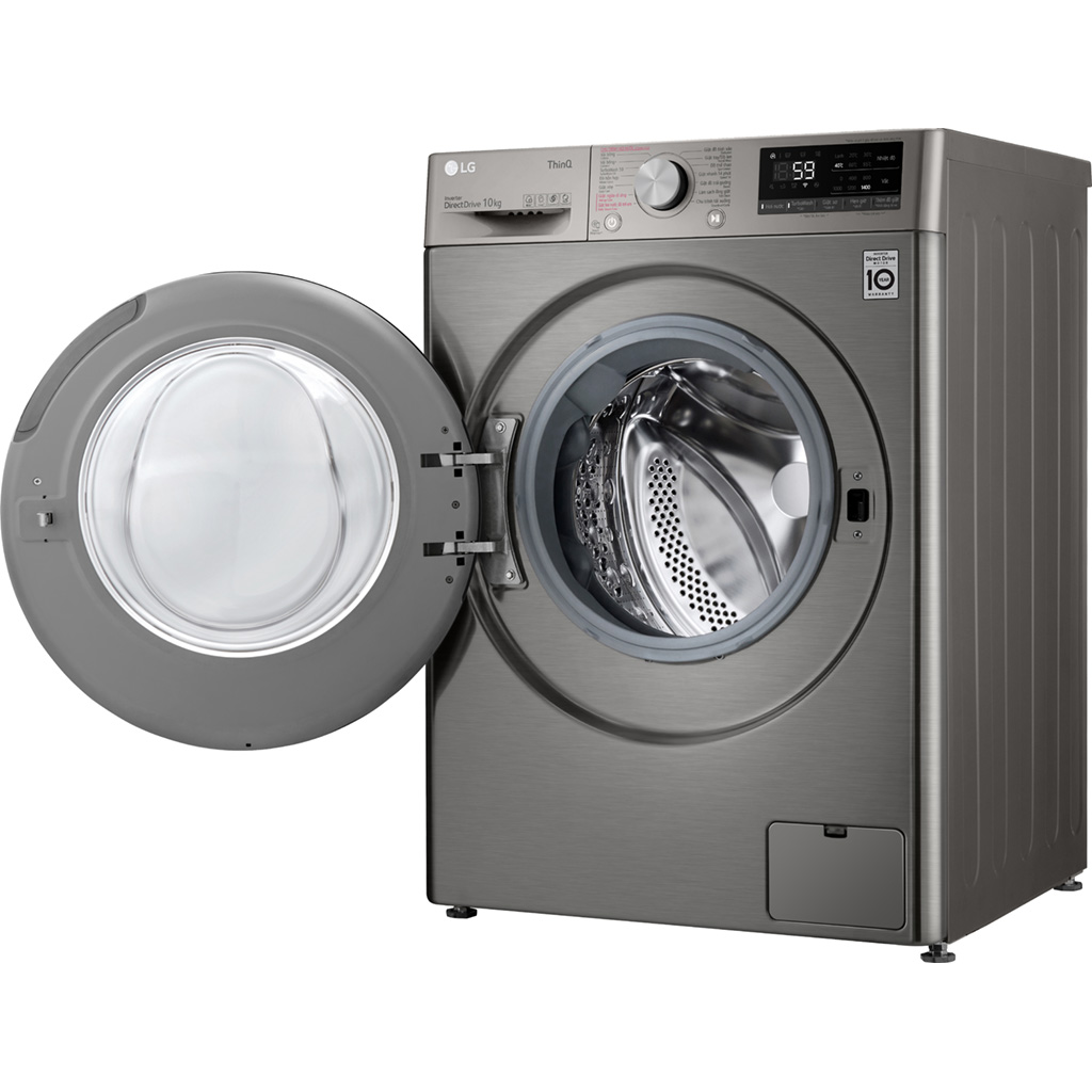 Máy giặt LG Inverter 10 kg FV1410S4P - Hàng chính hãng - Giao HCM và 1 số tỉnh thành